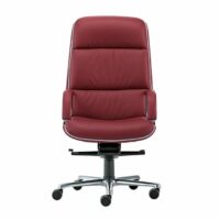 Fauteuil de direction pivotant inclinable avec accoudoirs - Vaghi