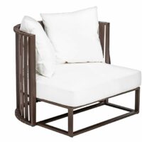 Fauteuil de jardin avec accoudoirs - Braid