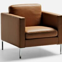 Fauteuil en cuir avec accoudoirs pour CHR - La Cividina