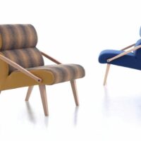 Fauteuil en tissu - L'Abbate