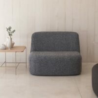 Fauteuil en tissu - Lebom