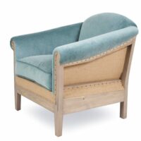 Fauteuil en tissu avec accoudoirs - Crearte Collections