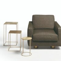 Fauteuil en tissu avec accoudoirs - Vibieffe