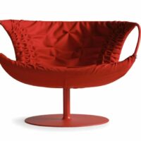 Fauteuil pivotant avec accoudoirs - Moroso