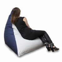 Fauteuil poire en tissu avec revêtement amovible - Marine Peyre Editions