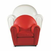 Fauteuil pour enfants club en cuir - Poltrona Frau