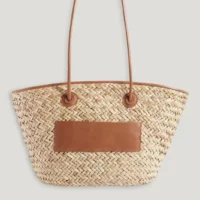 Grand panier Adryan paille - Claudie Pierlot