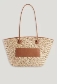 Grand panier Adryan paille - Claudie Pierlot