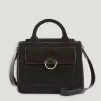 Sac Anouck Mini cuir noir - Claudie Pierlot