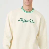 Varsity Deja X Vu Graphic Pullover FOREVER 21