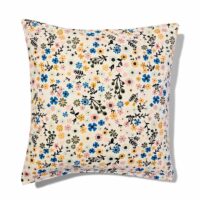 housse de coussin avec fleurs hema déco