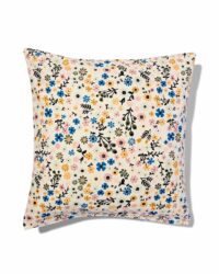 housse de coussin avec fleurs hema déco