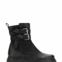 Boots motardes en cuir - Mjus