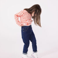 Pantalon slim en denim enfant fille-PetitBateau