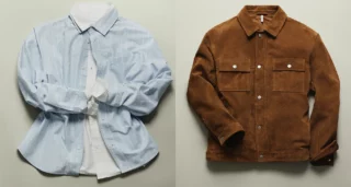 ASOS Collective: 69 pièces premium. Matières solides, coupes relax, trench, denim, maille, baskets en cuir, palette bleus et neutres.