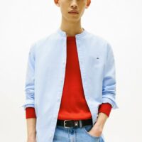 Chemise Droite Signature Coton-TOMMY JEANS