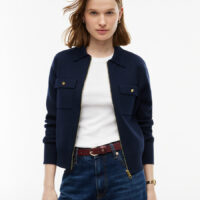 Gilet Zippé À Col Polo-TOMMY HILFIGER