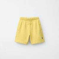 Bermuda en molleton uni - Zara Kids
