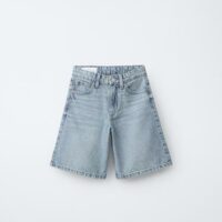 Bermuda longue en jean - Zara Kids