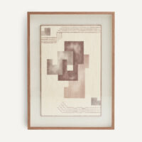 Tableau Impression Géométrique Sur Toile