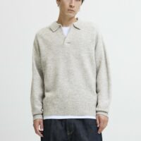 Pull Col Polo Ouvert-JACK & JONES