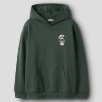 Sweat À Capuche Avec Tête De Mort-NAME IT
