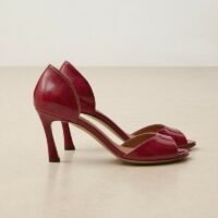 Sandales Open-toe En Cuir N°796-RIVECOUR