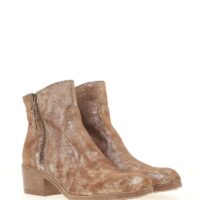 Bottines Zippées En Cuir-MJUS