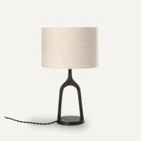 Lampe À Poser Métal Et Lin Jakomé-AM.PM