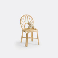 Chaise Enfant Rotin