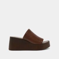 Mules Plateforme En Cuir Eugene-JONAK
