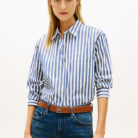 Chemise Rayée À Manches Longues-TOMMY HILFIGER