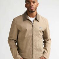 Veste Zippée Col Velours-PETROL INDUSTRIES