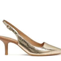 Escarpins Slingback En Cuir Kleopy-GEOX