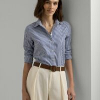 Chemise Rayée Manches Longues-LAUREN RALPH LAUREN