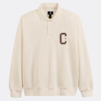 Sweat À Col Polo-CONVERSE