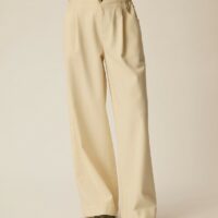 Pantalon Large À Pinces