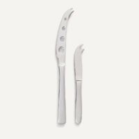 Lot De 2 Couteaux À Fromage En Inox