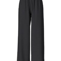 Pantalon Large Taille Élastiquée-PIECES