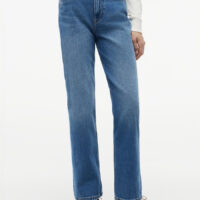 Jean Droit Taille Haute