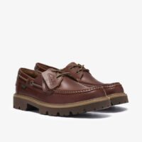 Chaussures Bateau En Cuir Cleyhill Boat-CLARKS