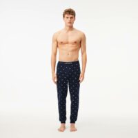 Pantalon De Pyjama Motif Crocodile-LACOSTE