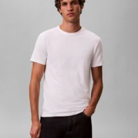 T-shirt Manches Courtes Slim-CALVIN KLEIN