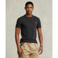T-shirt Col Rond En Jersey Coupe Ajustée-POLO RALPH LAUREN