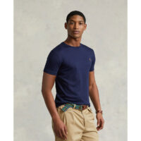 T-shirt Custom Slim Fit En Coton Doux-POLO RALPH LAUREN