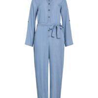 Combinaison Longue En Denim-VILA