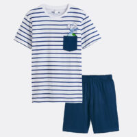 Pyjashort Rayé Schtroumpfs-SCHTROUMPFS