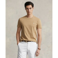T-shirt À Col Rond Custom Slim Fit-POLO RALPH LAUREN