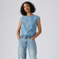 Blouse En Denim Col Rond Sans Manches-LEVI'S