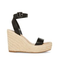 Sandales Compensées En Cuir Upstage-STEVE MADDEN